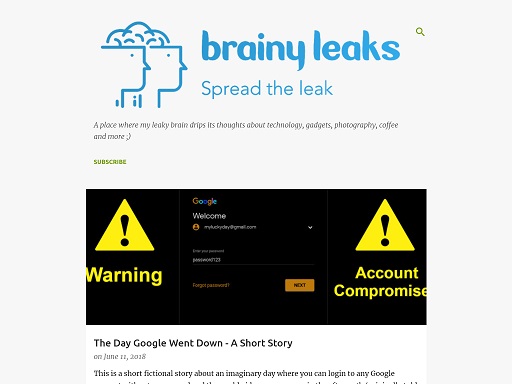 Screenshot from BrainyLeaks.com